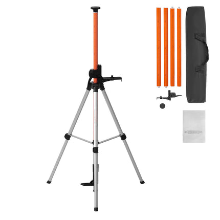 Laser Level Tripod, 1/4-20 and 5/8-11, 1040–3400 mm