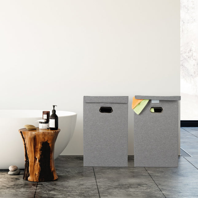 Set de 2 cosuri de rufe pliabile