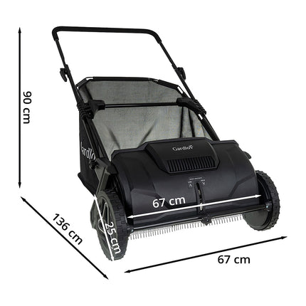 Leaf Collector with Adjustable Height and Bag