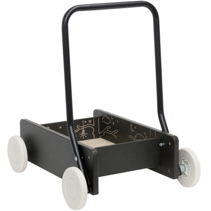 Learn to walk carriage black premium