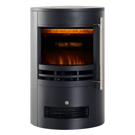 Semineu Electric Led Semineu Perete Soba Semineu de sine statator Cu Efect Flacara 900/2000W 41X41X64.5Cm