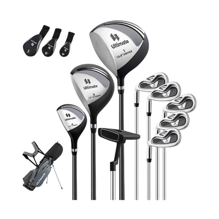 Set complet de crose de golf pentru bărbați stângaci cu geantă