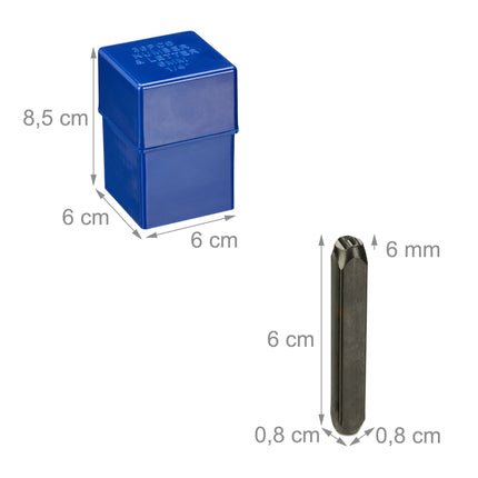 Set de litere 6 mm