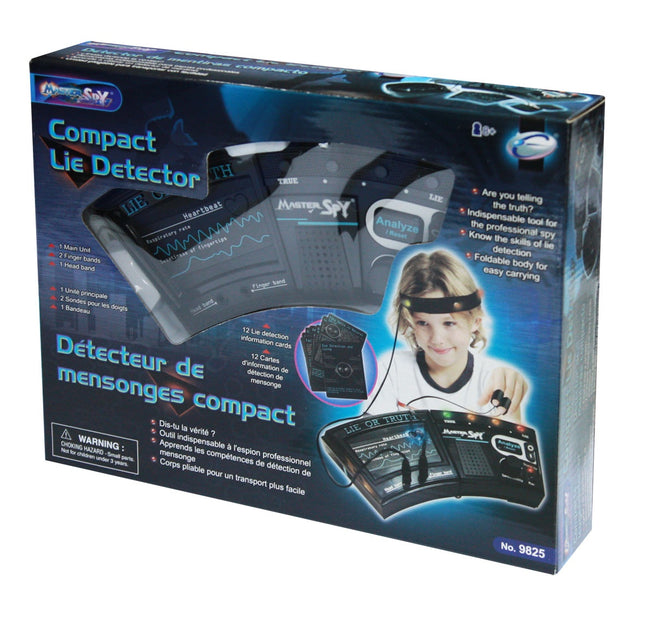 Set de joc cu detector de minciuni cu caracteristici și accesorii interactive