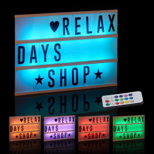 Light Box with Colour Change