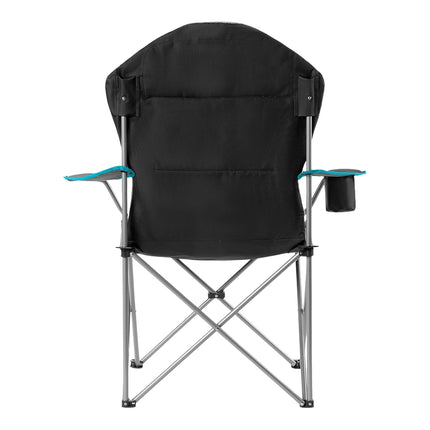 Scaun de camping pliabil gri deschis, portabil și durabil