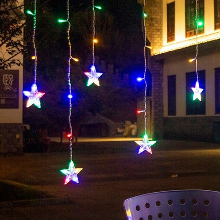 Perdea luminoasă 108LED - multicolor 31V KŚ11319