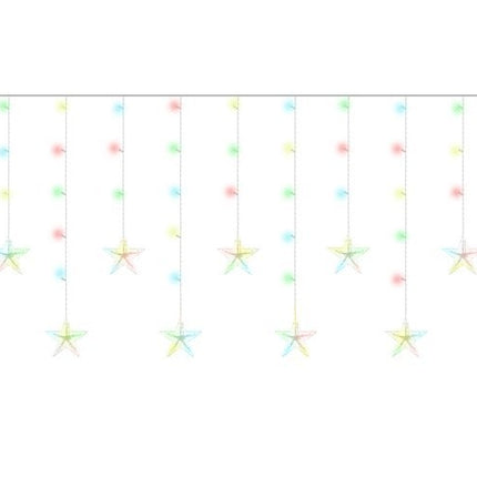 Perdea luminoasă 108LED - multicolor 31V KŚ11319