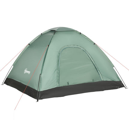 Cort dom pentru 2 persoane, cort de familie usor, stabil, impermeabil, cu geanta pentru usi si ferestre, carlige, cort de camping cu coloana de apa de 2000 mm cort pentru camping, calatorii, trekking, gradina