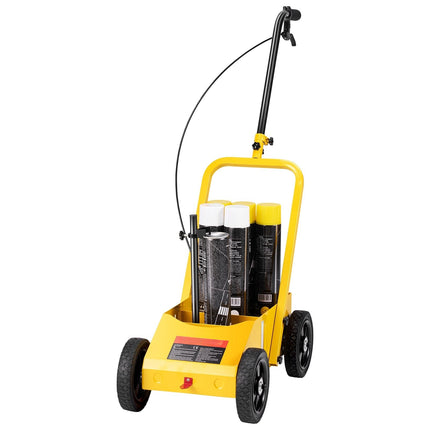 Line Striping Machine, 2–4 In Adjustable, 4-Wheel