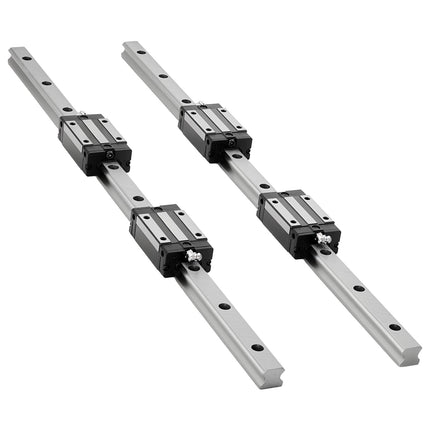 Linear Rail Guide Kit HGR20, 2x600mm Rails, Ball Screw