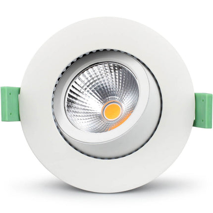 Lisa Dimmable Recessed downlight 3000K 600lm IP65 1-pack White