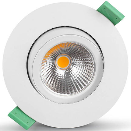 Lisa Dimmable Recessed downlight 3000K 600lm IP65 3-pack White