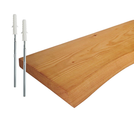 Raft din lemn masiv Live Edge – Design rustic plutitor