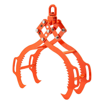 Log Lifting Tongs 36 in, 4-Claw, 3300 lb Swivel
