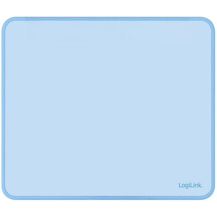 LogiLink Mouse Pad 22 x 25 cm cu bază antiderapantă din cauciuc, albastru