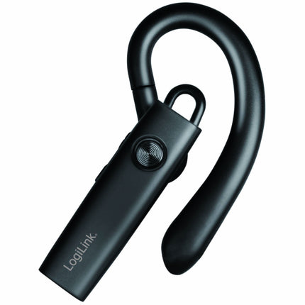 Căști Bluetooth mono fără fir LogiLink cu microfon detașabil, negre