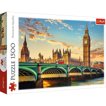 London Puzzle 1500 de piese – Distracție pentru toate vârstele