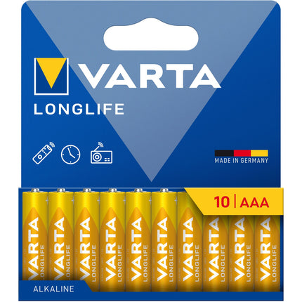 Longlife AAA / LR03 Battery 10-pack