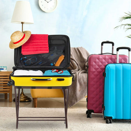 Luggage bench wood