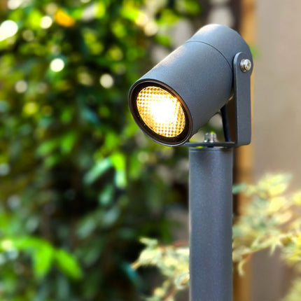 Luna 65 Bollard/Garden spot 350 lm 5W 35° Grey