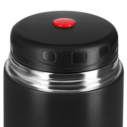 Termo pentru prânz 1000 ml, negru, balon izolat