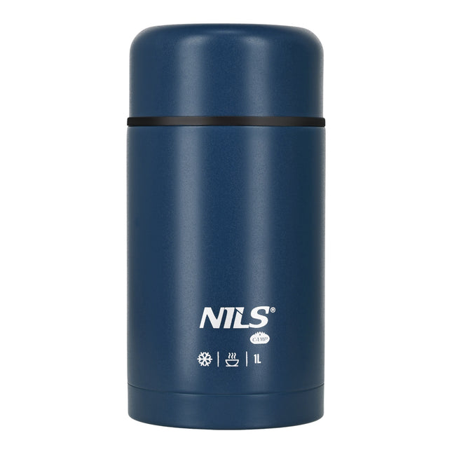 Termo pentru prânz 1000ml, Albastru, Balon izolat