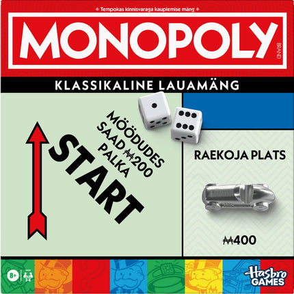 Joc de masă MONOPOLY Clasic - Ediție Refresh în Estonă