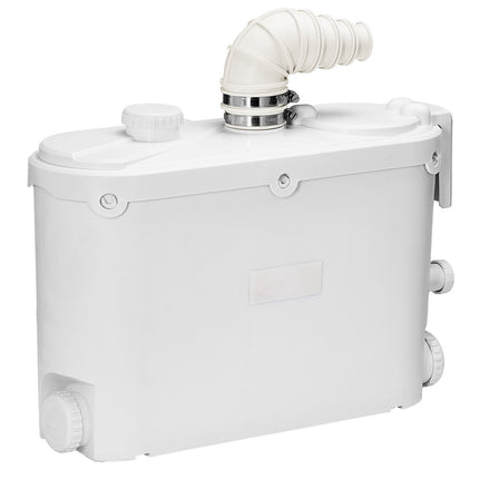 Macerator Pump 500W, 29 GPM, 26 ft Head, 4 Inlets