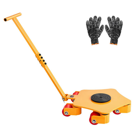 Machinery Moving Skate Dolly, 8800 lb, 360 Swivel