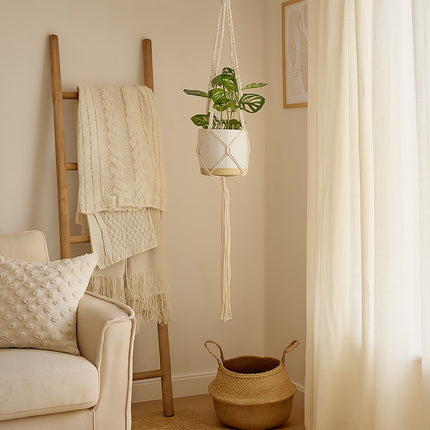 Set cu plante macramé, 7 piese, diferite dimensiuni