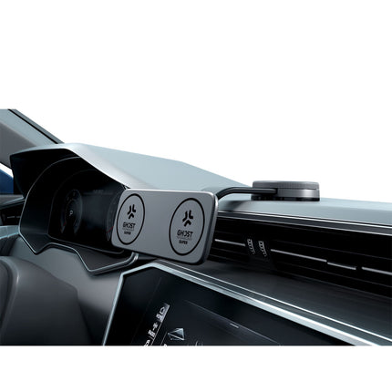 Suport auto magnetic dublu pentru telefon, compatibil cu MagSafe, 360°