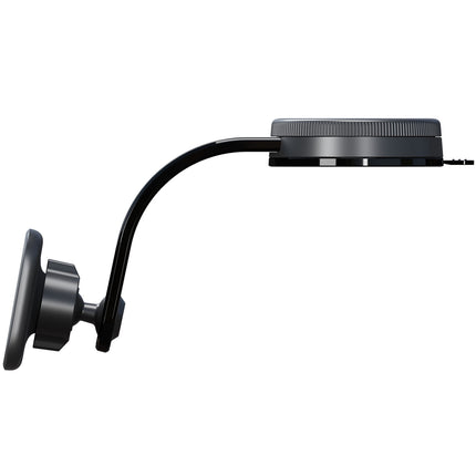 Suport auto magnetic dublu pentru telefon, compatibil cu MagSafe, 360°