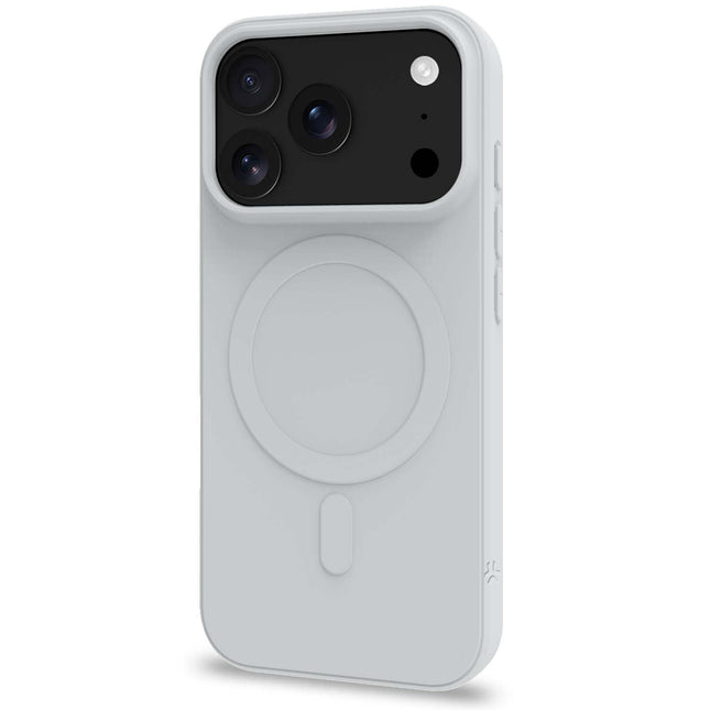 Carcasă TPU argintie compatibilă cu MagSafe pentru iPhone 18/17 Pro