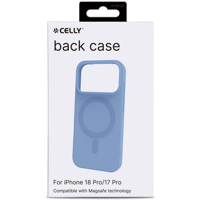 Husă moale compatibilă cu MagSafe, albastru deschis – iPhone 18/17 Pro