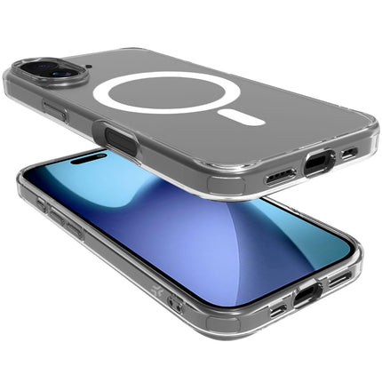 MagSafe-Compatible iPhone 17 TPU Case – Transparent