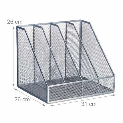 Colector de reviste 4 compartimente
