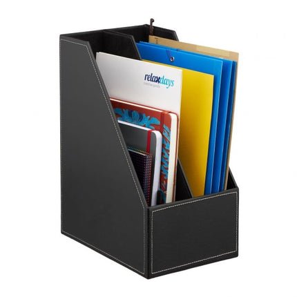 Colector de reviste cu 2 compartimente