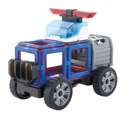 Magformers Set uimitor de poliție și salvare