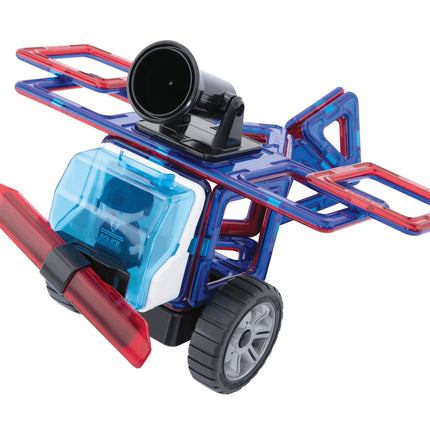 Magformers Set uimitor de poliție și salvare