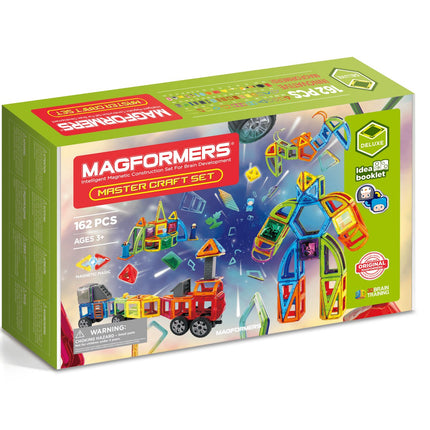 Magformers set de construcție magnetic Master Craft, 162 piese
