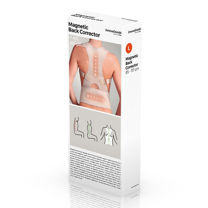 Magnetic Back Support InnovaGoods - M