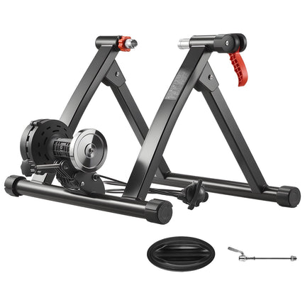 Magnetic Bike Trainer Stand, 6-Level, Foldable, 26-29 in, 700C