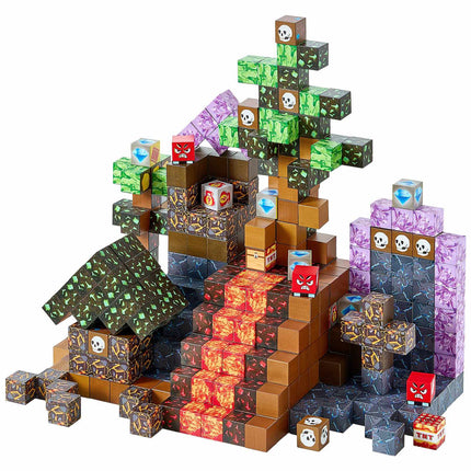 Magnetic Blocks, 150-Piece Castle Building Cubes, Age 3+