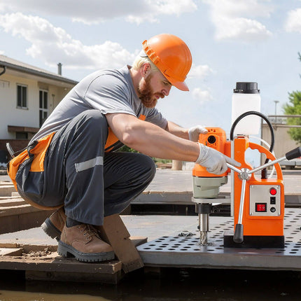 Magnetic Drill Press, 1200W, 38mm, 10000N Base