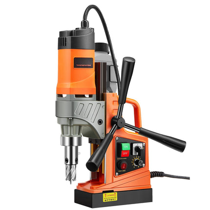 Magnetic Drill Press, 1450W, 1.6 in, Variable Speed
