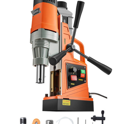 Magnetic Drill Press 1550W, 2 In, 0–500 RPM