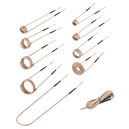 Magnetic Induction Heater Coil Kit, 10-Piece Set