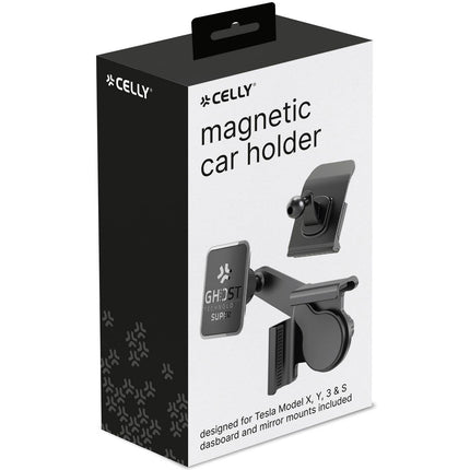 Magnetic Mobile Holder for Tesla Model X, Y, 3, S Screen + dashboard