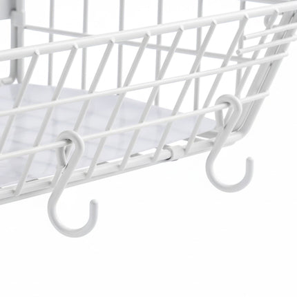 Raft magnetic de perete pentru coșuri cu fructe, pachet de 2